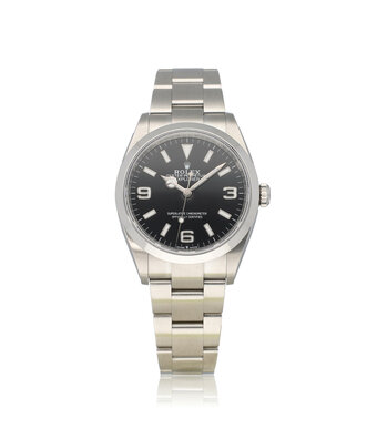 Rolex Explorer ./. 36 2023 box + papers | steel black Oyster