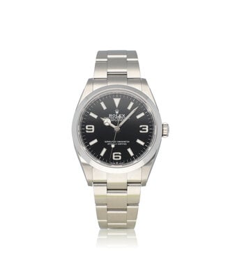 Rolex Explorer ./. 36 2022 box + papers | steel black Oyster
