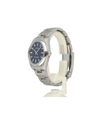Rolex Oyster Perpetual 34 2022 + papers | steel blue index domed Oyster