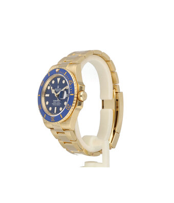 Rolex Submariner Date 41 2024 box + papers | yellow gold blue - bluesy sunburst Oyster