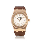 Audemars Piguet Royal Oak  39 NEW AP SERVICE + AP EXTRACT | rose gold white automatic