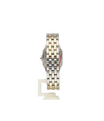 Cartier Panthère de Cartier   2 ROW - 1990 + papers | steel - gold ivory roman