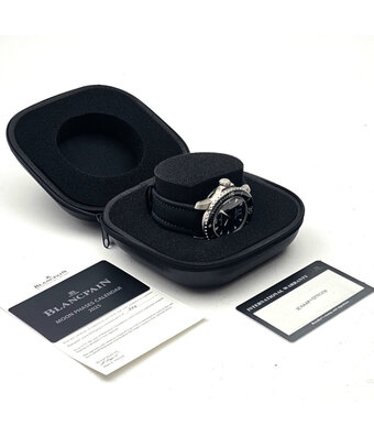 Blancpain Fifty Fathoms Grande Date 45 titanium 2022 + papers | NEW BLANCPAIN SERVICE