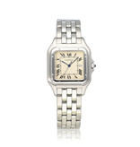 Cartier Panthere  29 1998 box + papers | steel silver Jumbo / LM