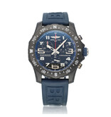 Breitling Professional Endurance Pro 44 black / blue Breitlight rubber B+P | NEW BREITLING SERVICE