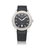 Piaget Polo Date 42 steel black rubber 2023 box + papers