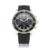 Blancpain Fifty Fathoms Chronograph Flyback 45 2022 box + papers | steel