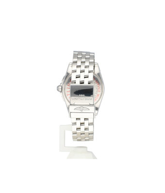 Breitling Galactic  36 BREITING SERVICED - 2014 B+P | steel MOP - pearl