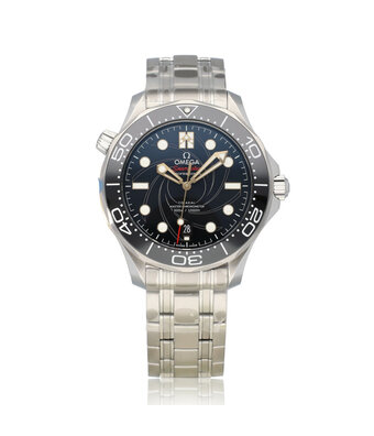 Omega Seamaster Diver 300M Co-Axial Master Chronometer James Bond Limited Edition 42 2020 B+P |