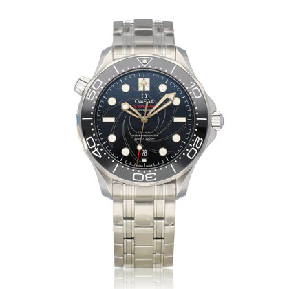 Seamaster Diver 300M Co-Axial Master Chronometer James Bond Limited Edition 42 2020 B+P |