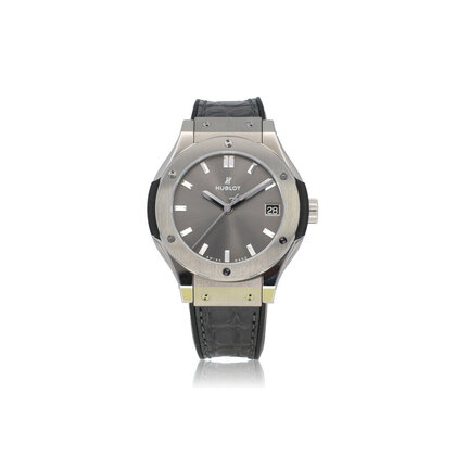 Classic Fusion Titanium 33 2023 box + papers | titanium grey box rubber / leather