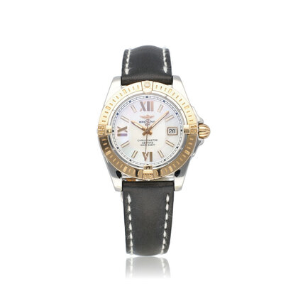 Galactic  32 2009 + papers | steel - rose gold mother of pearl / MOP diamond