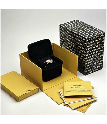 Breitling Galactic  32 steel - rose gold mother of pearl / MOP diamond 2009 + papers