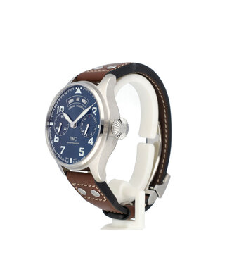 IWC Big Pilot's Watch Annual Calendar Edition le Petit Prince 46 2023 box + papers | steel blu