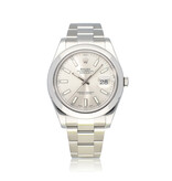 Rolex Datejust II 41 steel silver Oyster 2016 B+P | NEW ROLEX SERVICE