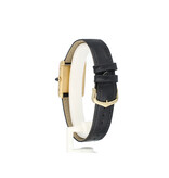 Cartier Tank Louis Cartier Large NEW CARTIER STRAP | yellow gold enamel Paris dial
