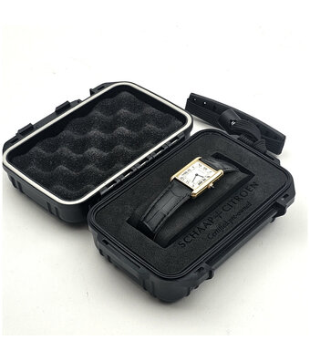 Cartier Tank Louis Cartier Large yellow gold enamel Paris dial | NEW CARTIER STRAP