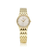 Omega De Ville Prestige  yellow gold factory diamond + box