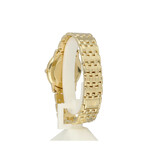 Omega De Ville Prestige  yellow gold champagne 1999 box + papers