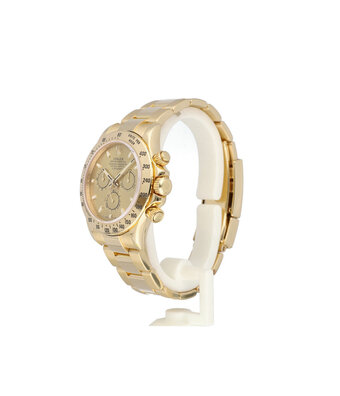 Rolex Daytona  40 NEW ROLEX SERVICE - 2011 B+P | yellow gold champagne