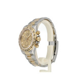 Rolex Daytona  40 NEW ROLEX SERVICE - 2016 B+P | steel - gold champagne diamond