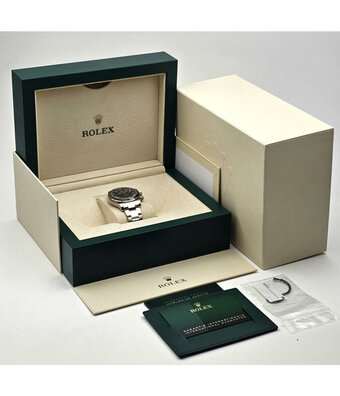 Rolex Daytona  40 chrono white gold blue 2020 box + papers