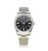 Rolex Oyster Perpetual 36 -2023 box + papers | steel black domed Oyster