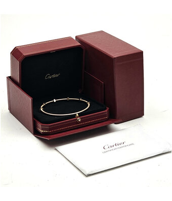 Cartier Écrou de Cartier  20cm bracelet - size 20 - yellow gold 2020 box + papers