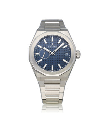 Zenith Defy Skyline 41 steel blue 2022 box + papers