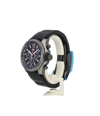 Breitling Premier Bentley Barnato Midnight 42 steel black rubber box + papers