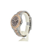 Rolex Yacht-master 37 - choco 2022 box + papers | steel - rose gold brown medium
