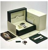 Rolex Explorer  39 steel black domed Oyster 2011 box + papers