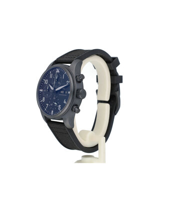 IWC Pilot's Watch Top Gun Ceratanium 41 2022 box + papers | ceramic black