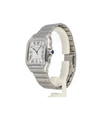 Cartier Santos de Cartier  Large OPEN DATE - B+P | steel silver XL | ref. 4072 |