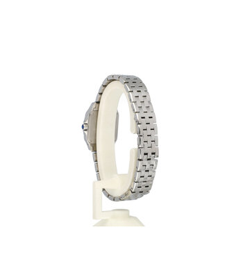 Cartier Santos de Cartier Demoiselle Small steel - silver roman dial | ref. 2698 | In very good co