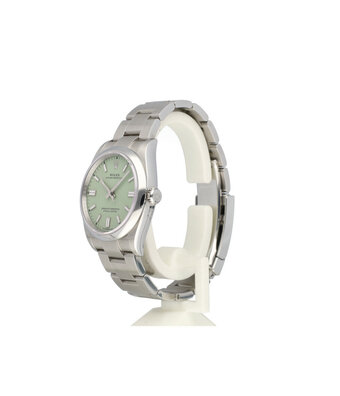 Rolex Oyster Perpetual 36 2025 box + papers | pistachio steel Oyster
