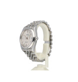 Rolex Datejust 36 NEW ROLEX SERVICE - 2018 B+P | steel silver domed Jubilee