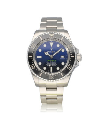 Rolex Sea-Dweller  44 steel deep blue / d-blue / Cameron 2018 B+P | NEW ROLEX SERVICE