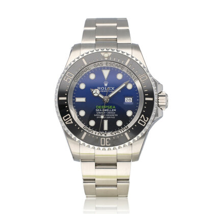 Sea-Dweller  44 steel deep blue / d-blue / Cameron 2018 B+P | NEW ROLEX SERVICE