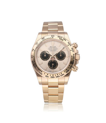 Rolex Daytona  40 rose gold - everose sundust / black + box