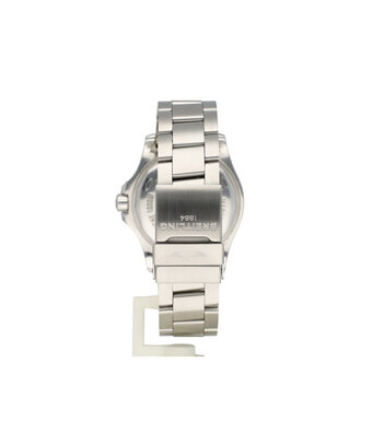 Breitling Superocean  44 NEW BREITLING SERVICE - 2017 B+P | steel black