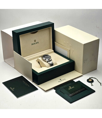 Rolex Explorer ./. 36 2023 box + papers | steel black Oyster