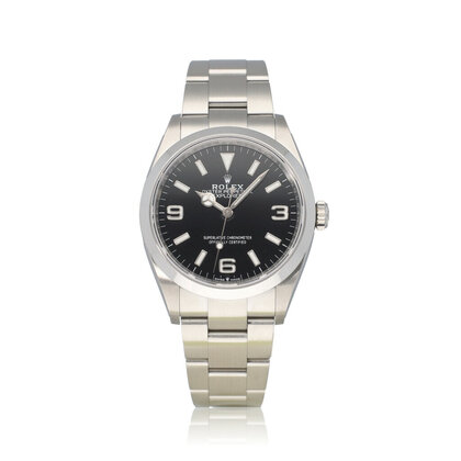 Explorer  36 2022 box + papers | steel black Oyster