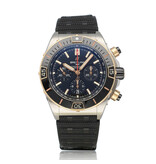 Breitling Super Chronomat B01 44 2023 box + papers | steel rose gold black rubber