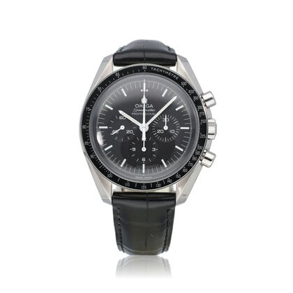 Speedmaster Moonwatch Professional Chronograph 42 2015 B+P | steel black Hesalite