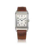Jaeger-LeCoultre Reverso Classic Large Duoface 47 2022 B+P | steel black silver - brown