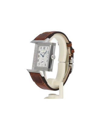 Jaeger-LeCoultre Reverso Classic Large Duoface 47 2022 B+P | steel black silver - brown