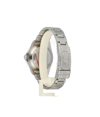 Rolex Submariner Date 40 NEW ROLEX SERVICE - 2004 B+P | steel Flat Four Kermit - Green - F-seria