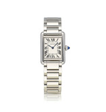 Cartier Tank Must Small 2023 box + papers | steel silver roman