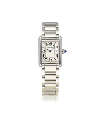 Cartier Tank Must Small 2023 box + papers | steel silver roman